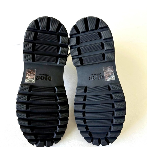 DIOR X STUSSY Explorer Monogram Combat Boot 🥾 😎😳RARE NIB - Picture 8 of 11